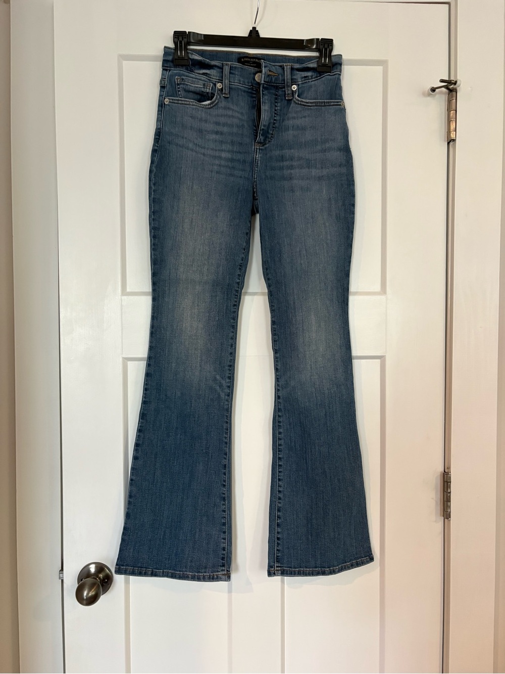 Banana Republic Mid-Blue Flare Jeans - Wide Leg
